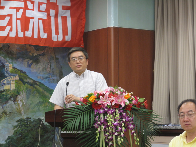 徐韬院长致欢迎词 徐韬院长致欢迎词
